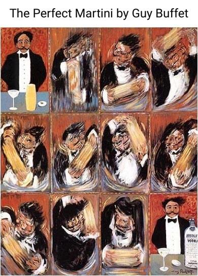 The Perfect Martini by Guy Buffet