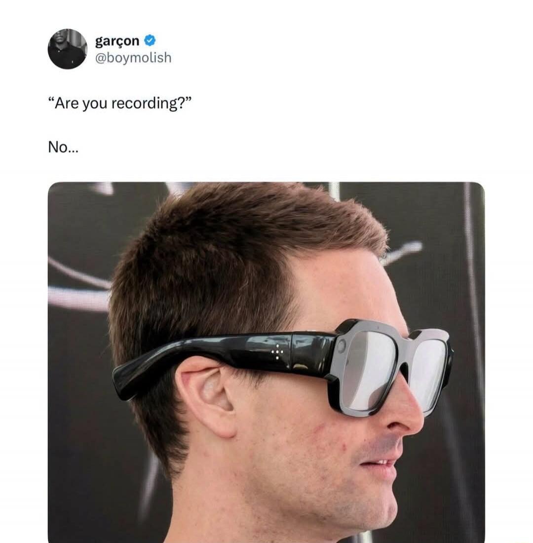 Are you recording? No...