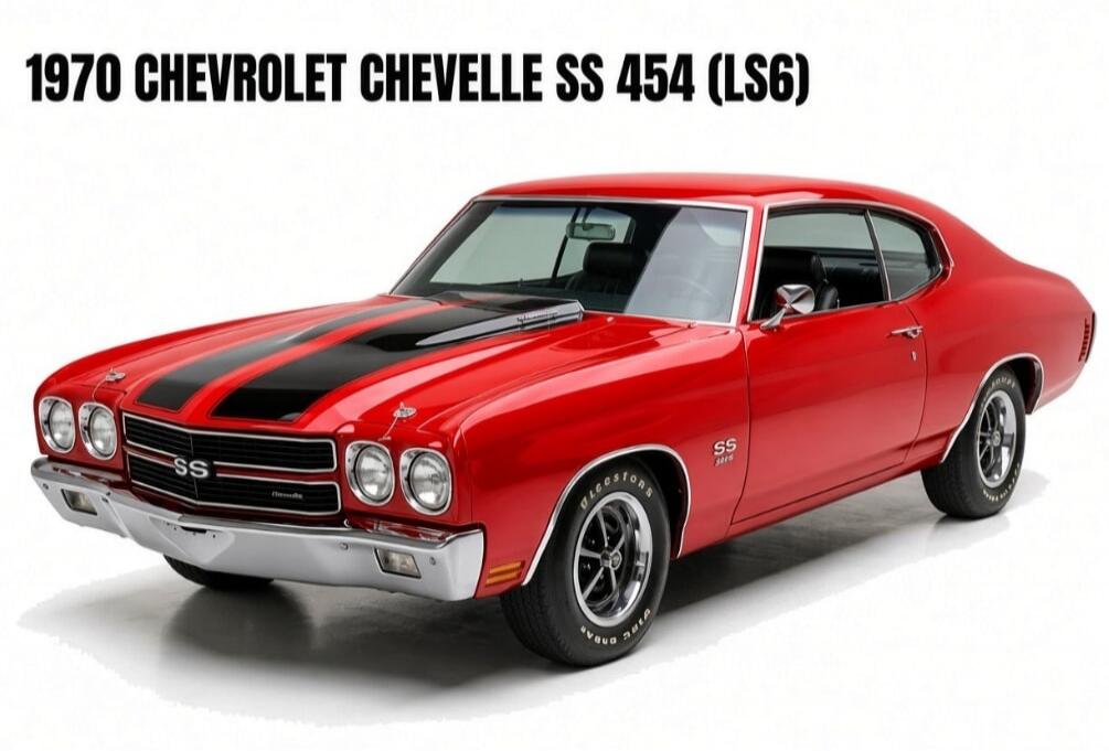 1970 CHEVROLET CHEVELLE SS 454 (LS6)