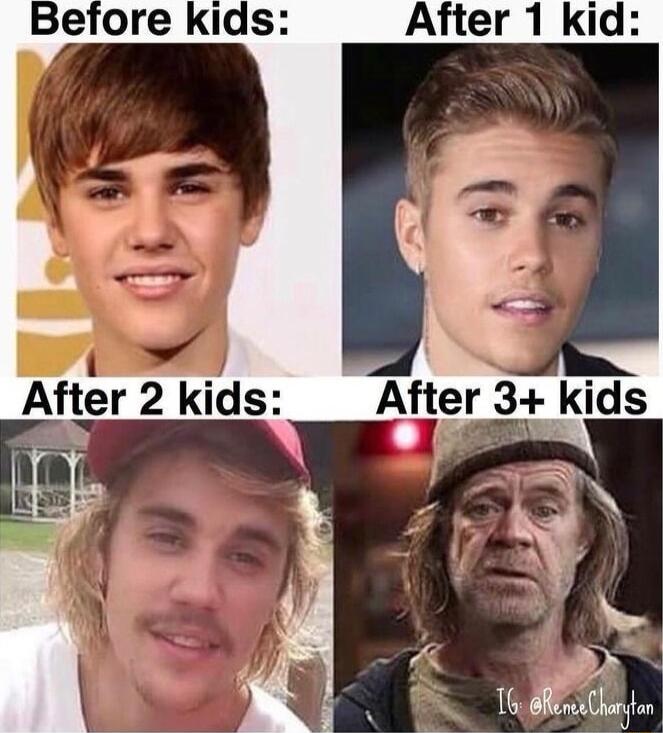 After 1 kid After 2 kids After 3 kids A8 p e by ufwm