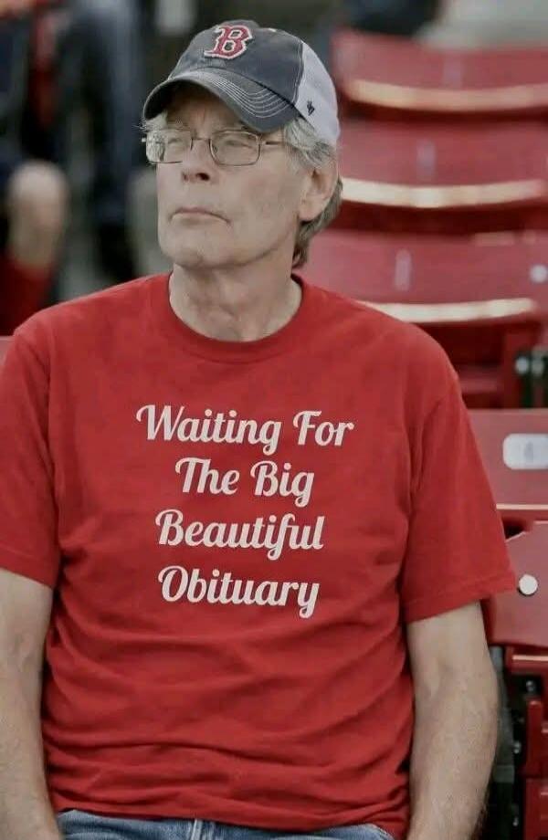 Waiting For The Big Beautiful Obituary