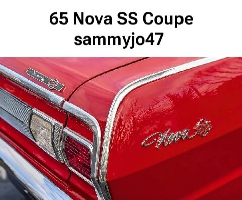 65 Nova SS Coupe sammyjo47