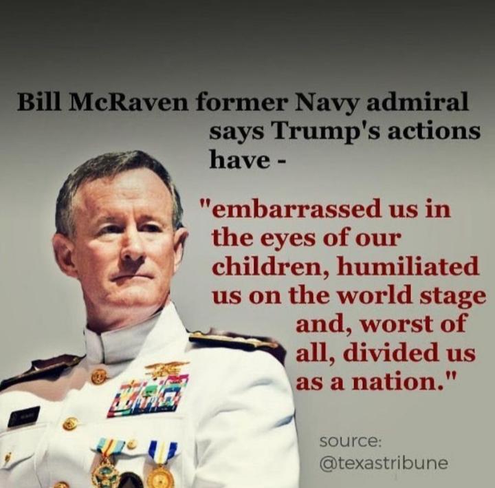 embarrassed us in the eyes of our _ children humiliated e J uson the world stage and worst of all divided us as a nation source texastribune
