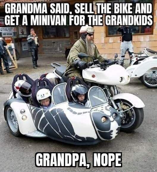 GRANDMA SAID SELLSTHE BIKE AND aEr Mnmmu 17 mannnmuns