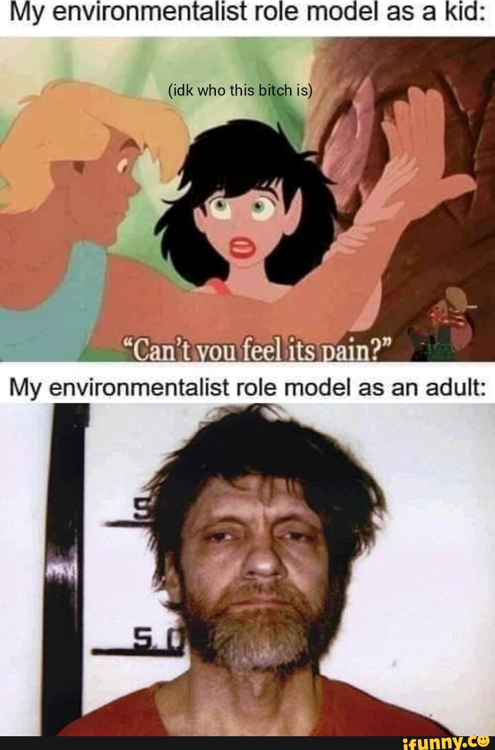 My environmentalist role model as a Kid