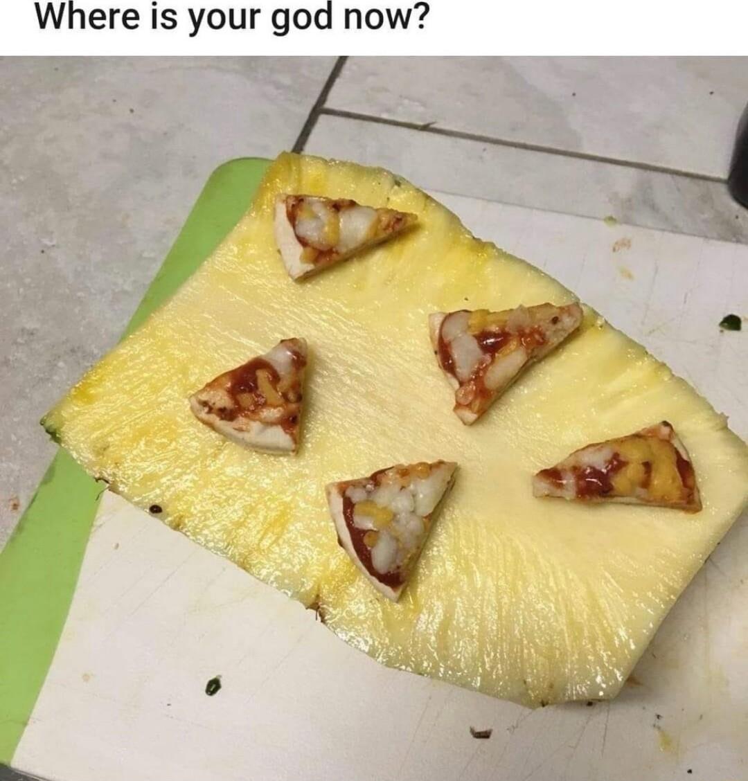 Where is your god now