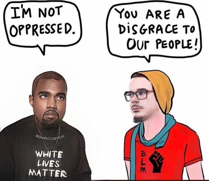 Yqu ARE A DISGRACE To Our PeoPLE IM NoT QOPPRESSED