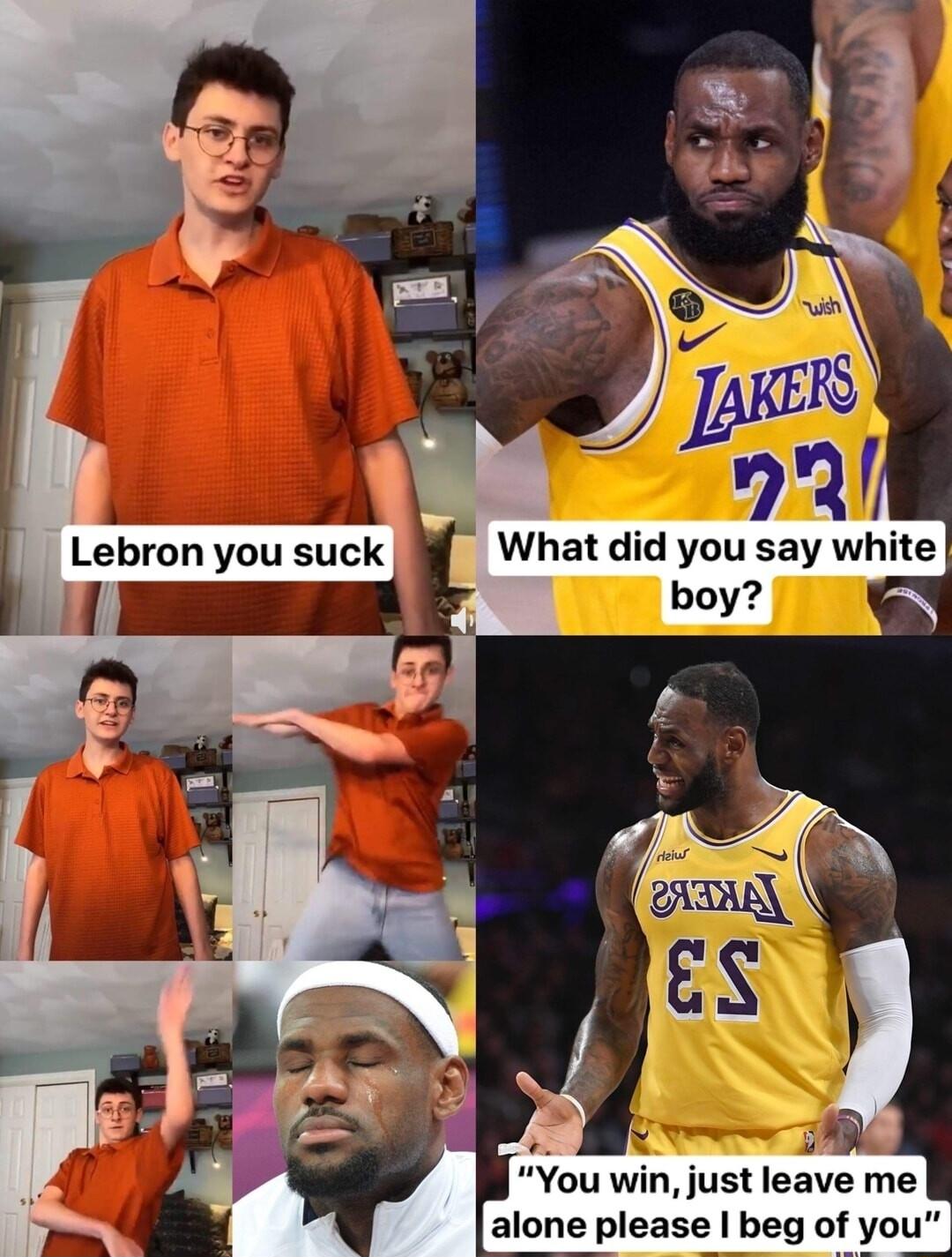 You win just leave me alone please beg of you