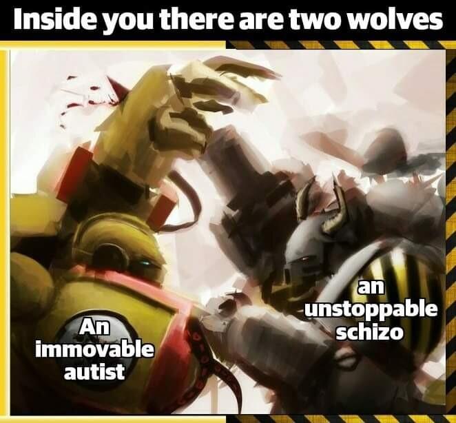 Inside you there are two wolves