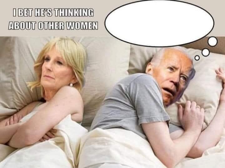 I BET HE'S THINKING ABOUT OTHER WOMEN