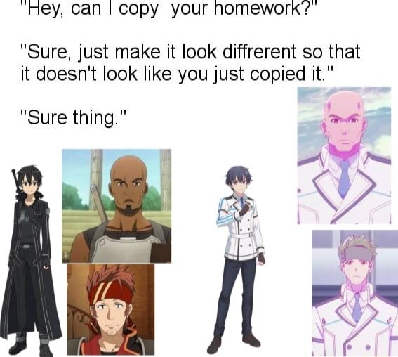 Hey can copy your homework Sure just make it look diffrerent so that it doesnt look like you just copied it Sure thing