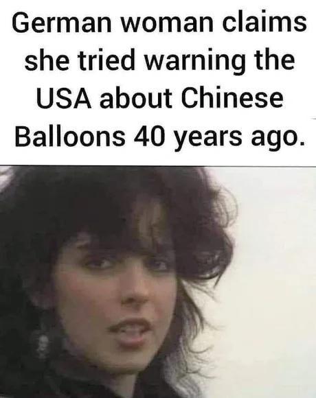 German woman claims she tried warning the USA about Chinese Balloons 40 years ago