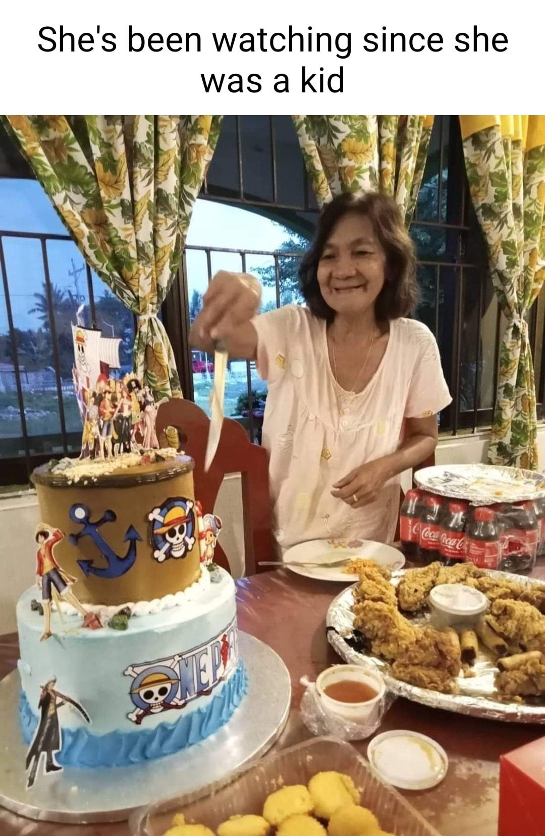 Shes been watching since she was a kid