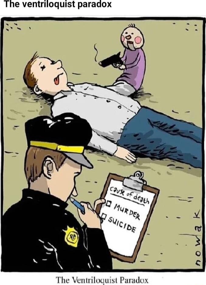 The ventriloquist paradox The Ventriloguist Paradox