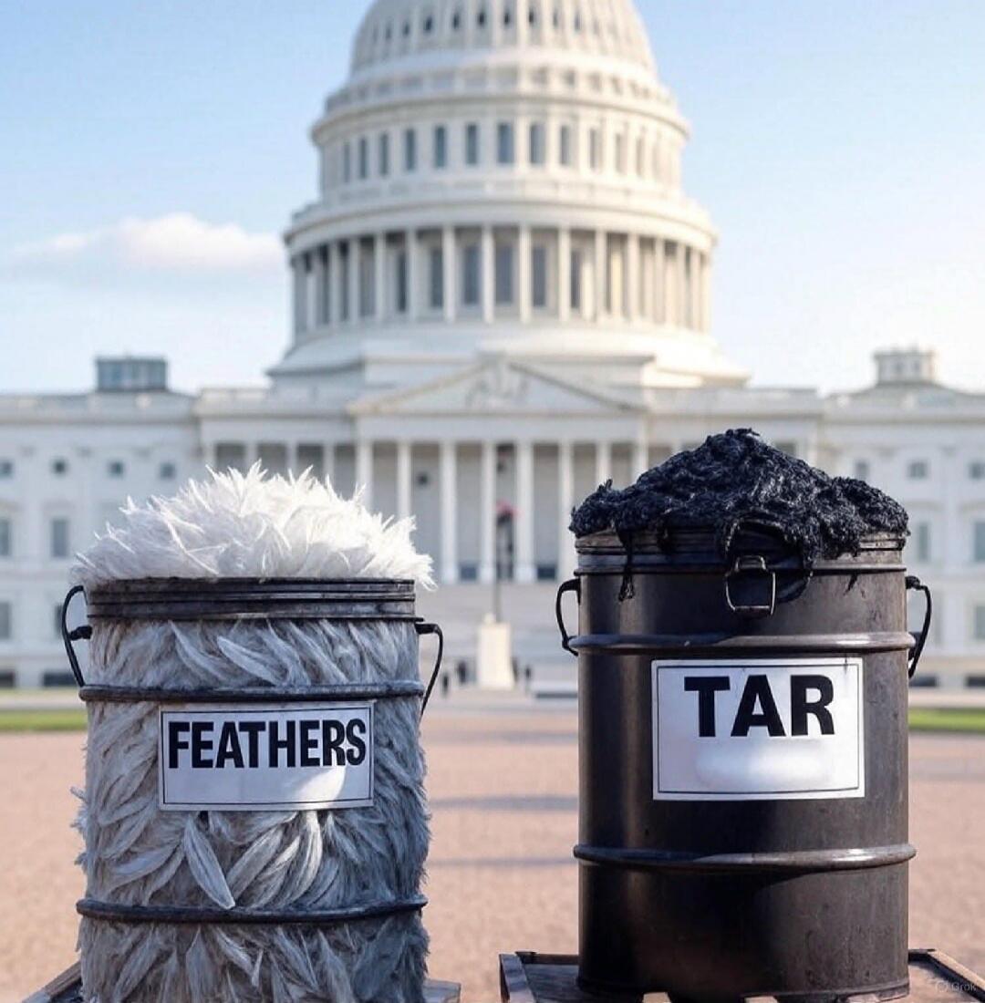 FEATHERS, TAR