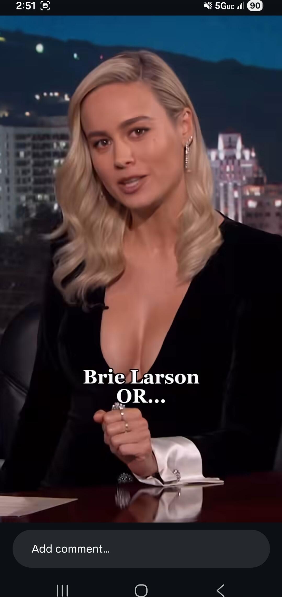 Brie Larson OR...