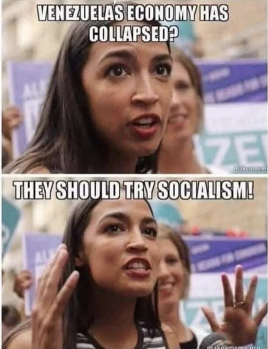 Venezuela's economy has collapsed? They should try socialism!