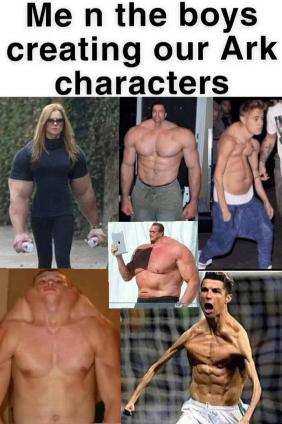 Me n the boys creating our Ark characters 4