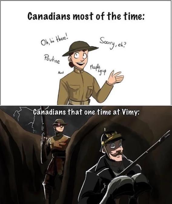 Canadians most of the time oo e