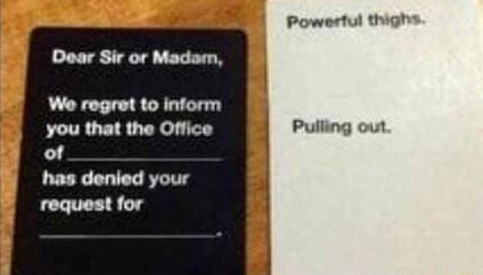 Powertul thigh 1 Pulling out