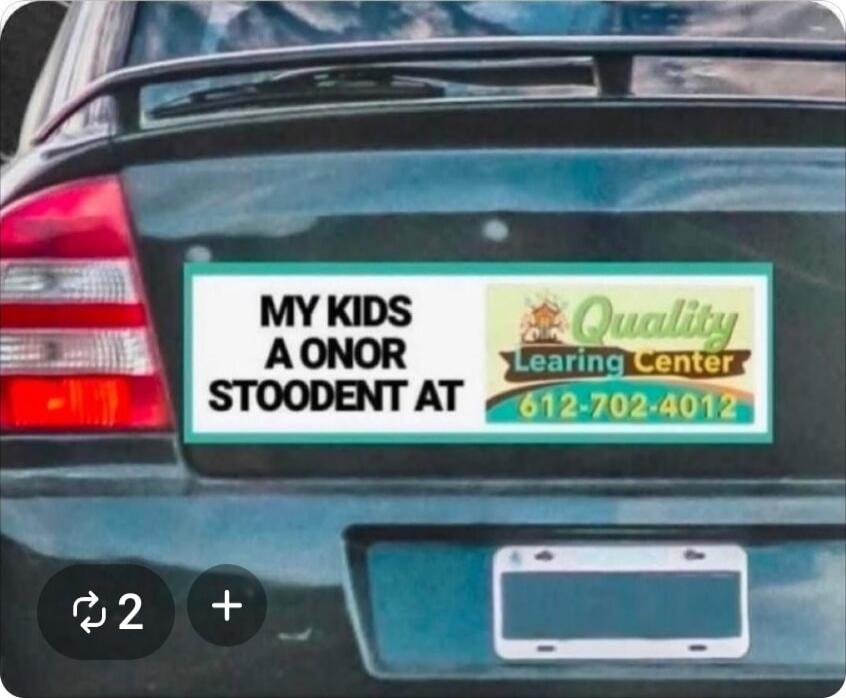 MY KIDS A ONOR STOODENT AT Quality Learning Center 612-702-4012