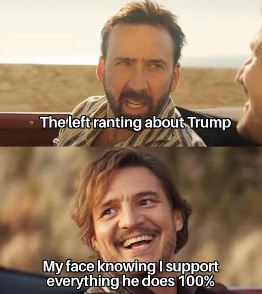 _ y Thgleffming aboutTrump LN VAERD khdihg I support everything he does 100