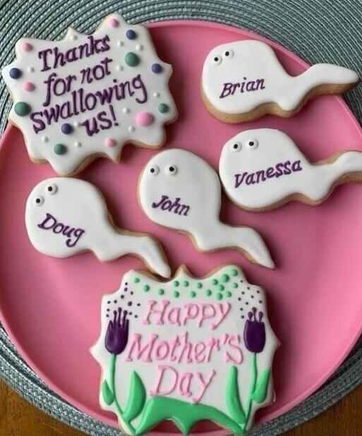 Thanks for not swallowing us!\nBrian\nVanessa\nJohn\nDoug\nHappy Mother's Day