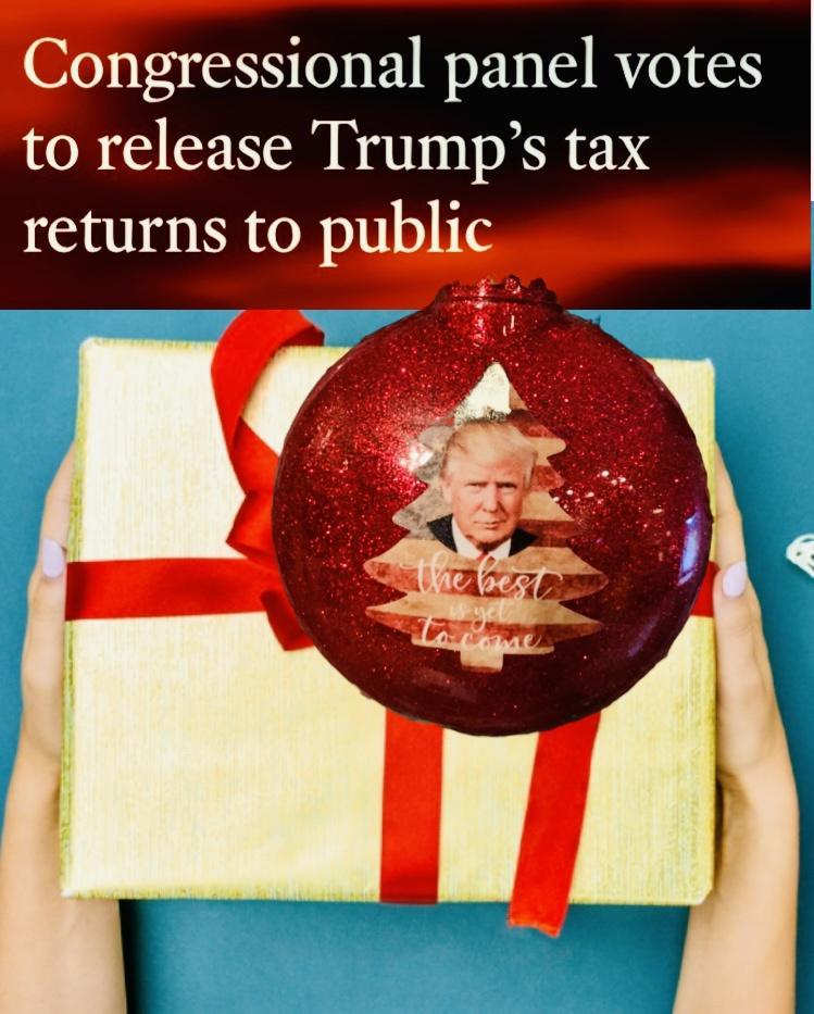 Congressional panel votes to release Trumps tax returns to public