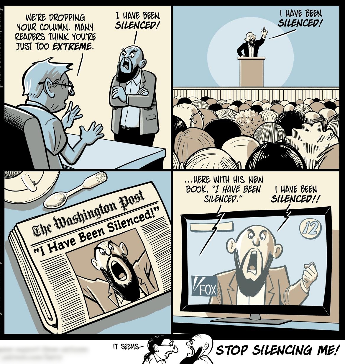 UAVE BEEN WERE DROPPING 1 UAVE BEEN NOUR COLUMN MANY SILENCED SILENCED READEES TUINK Youze o g JUST T00 EXTREME 3 y Q n v VA O a0 L A 3 ST T Ll x N Unm y N UERE WITH HIS NEW A e B ey Wmao ce 09 7 ece aNe oYy SO o s T spos 7 STOP SILENCING ME