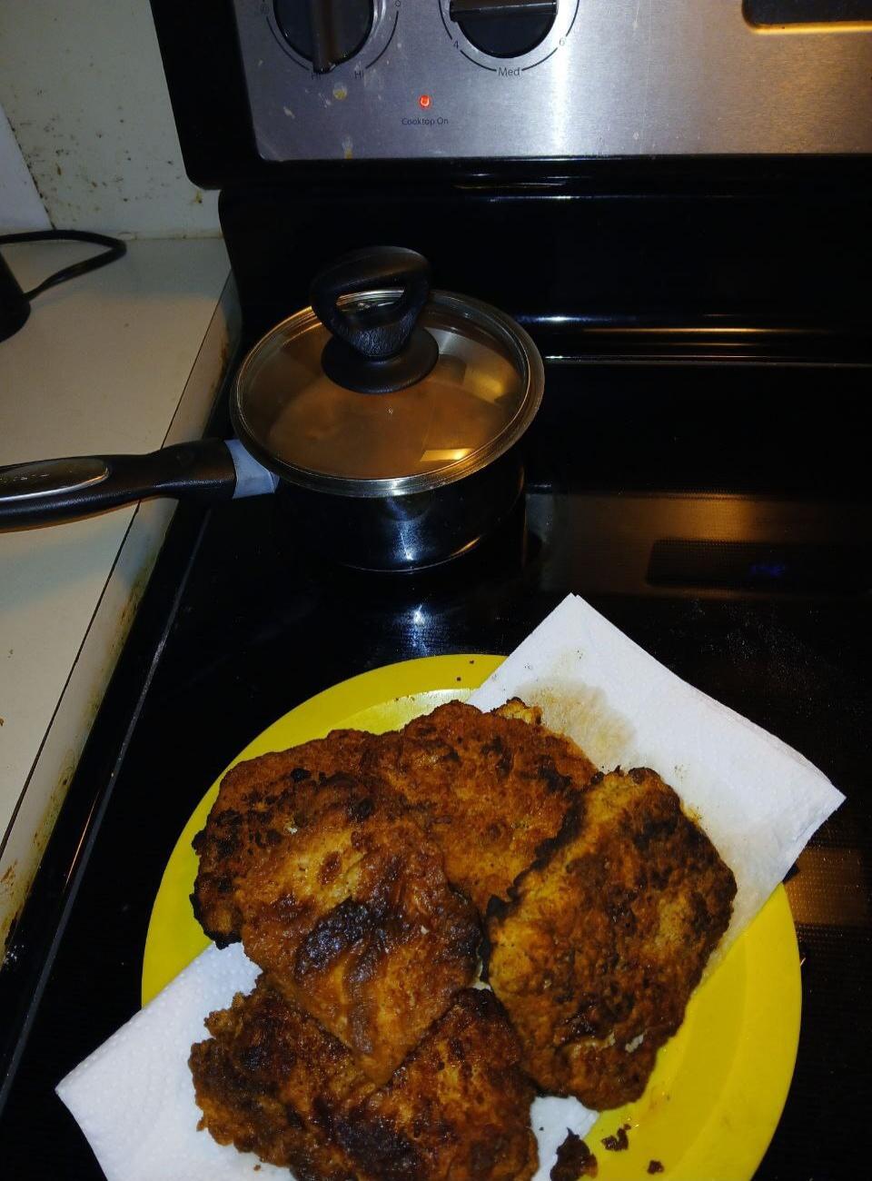 Cooktop On Hi Med