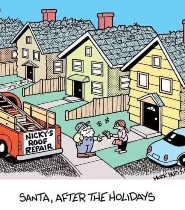 SANTA AFTER THE HOLIDAYS