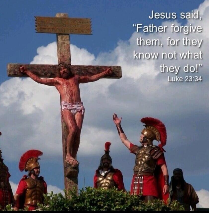Jesus said, 