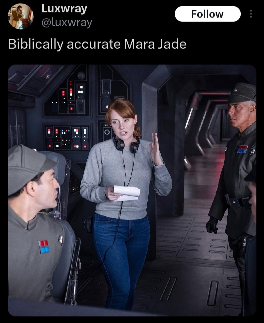 Dionwray Luxwray Biblically accurate Mara Jade