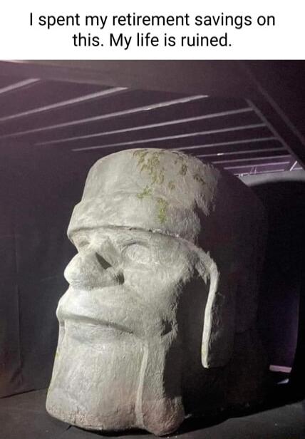 spent my retirement savings on My life is ruined