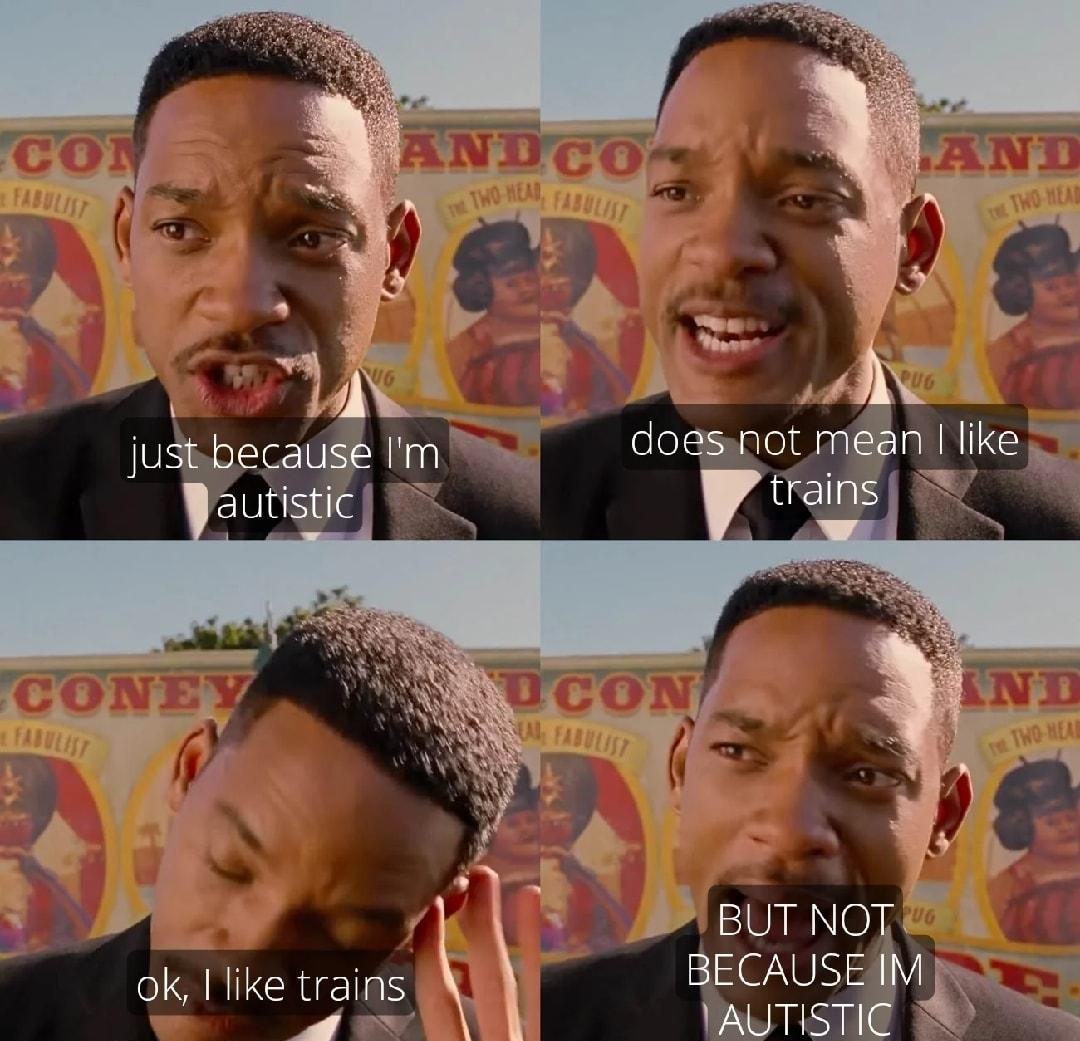 M usebecatse m autistic Y 8 P cuT NoT ke t BECAUSEIM eaff lauTisTic o o A