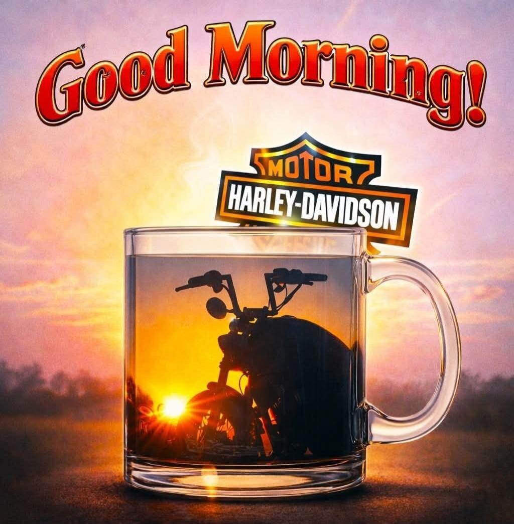 Good Morning! MOTOR HARLEY-DAVIDSON