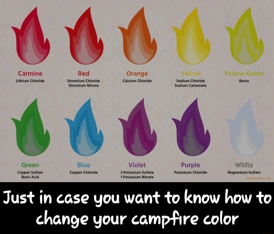 NV SUNZCCRVITRAT L Y TR O change your campfire color