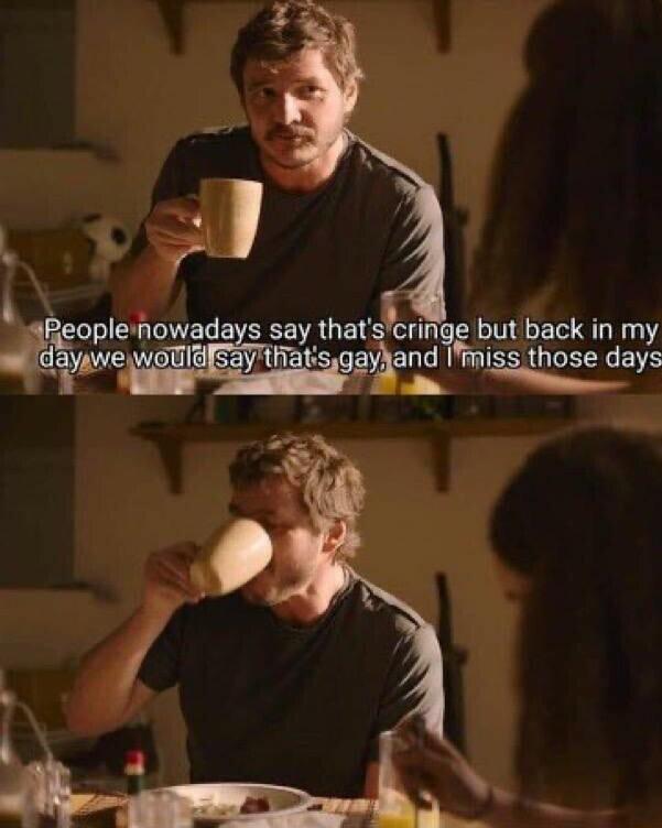 oy L Reopleinowadays say thatscringe but back in my T i i nd 1miss those d e b iss i QYL Way gl ESRIEEEIT