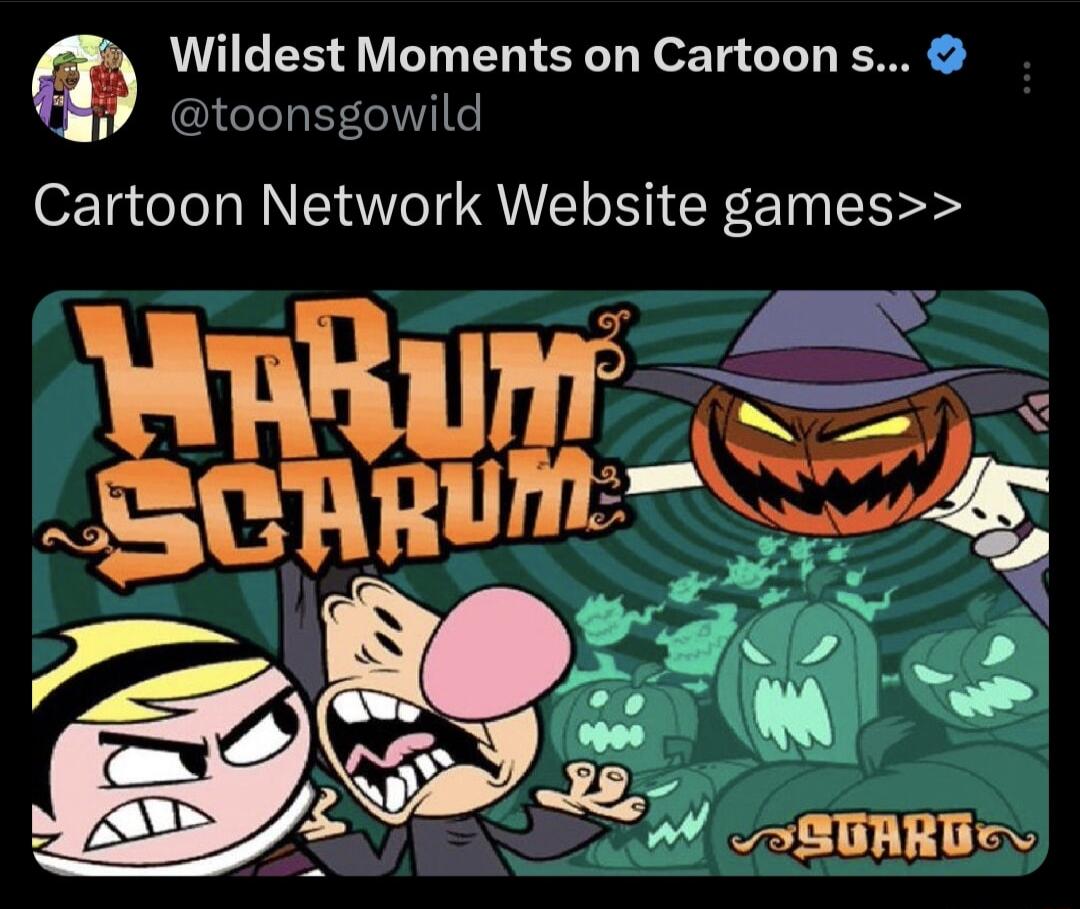 Wildest Moments on Cartoon s yonsgowild Cartoon Network Website games