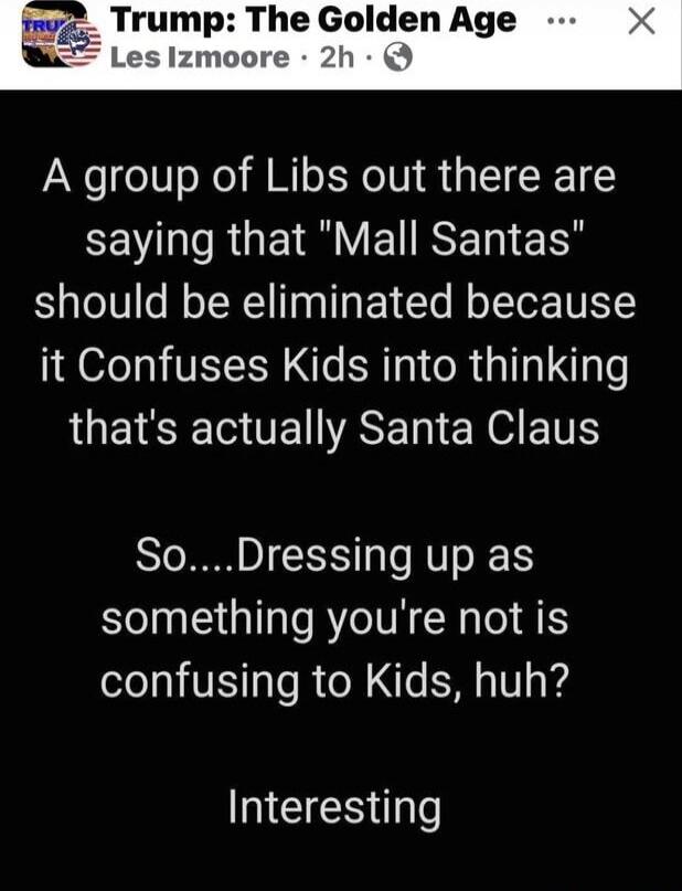 A group of Libs out there are saying that 