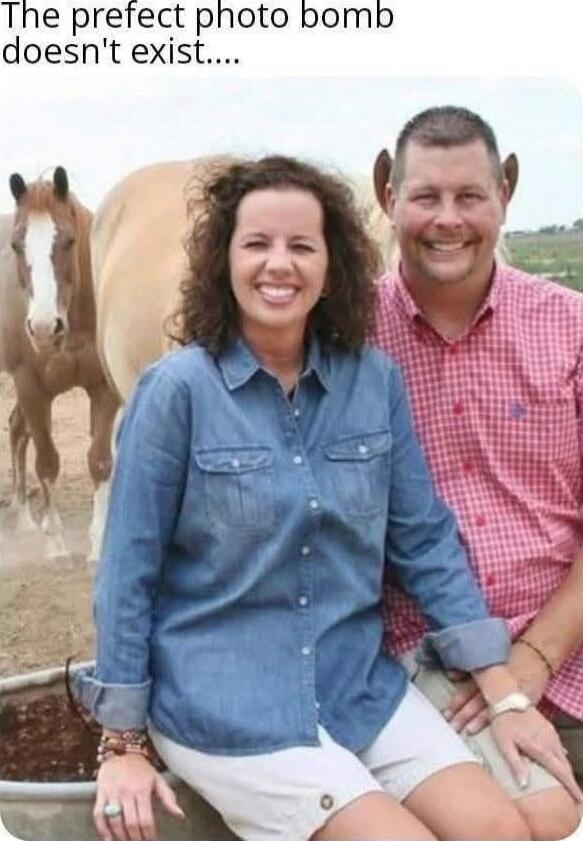 The prefect photo bomb doesn't exist....