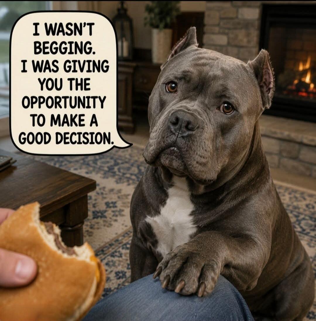 I WASN'T BEGGING. I WAS GIVING YOU THE OPPORTUNITY TO MAKE A GOOD DECISION.