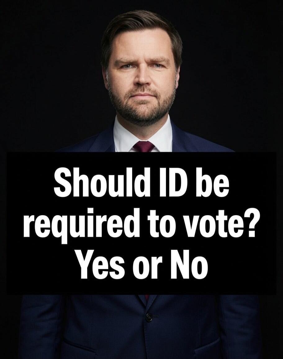 Should ID be required to vote? Yes or No