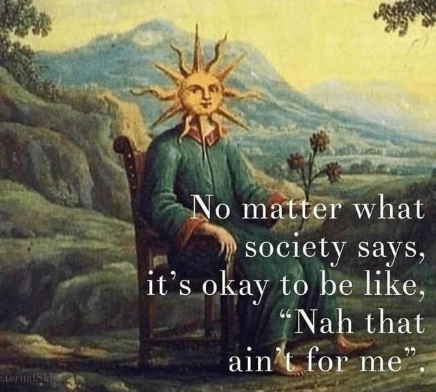 o mmer hat __ soclety says its okay to be like Nah that unkfm mess