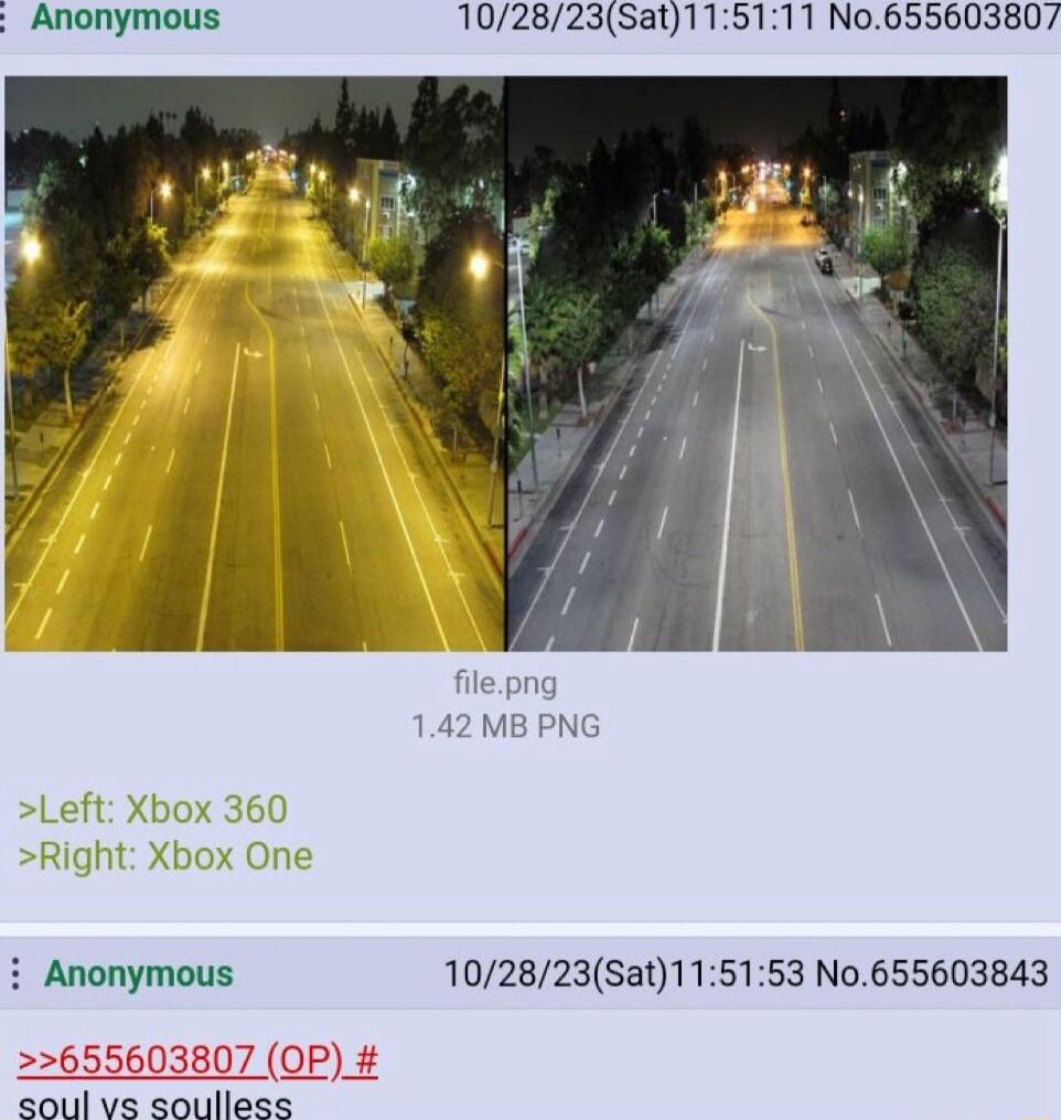 102823Sat115111 No655603807 filepng 142 MB PNG Left Xbox 360 Right Xbox One i Anonymous 102823Sat115153 No655603843 6556 soul vs soulless
