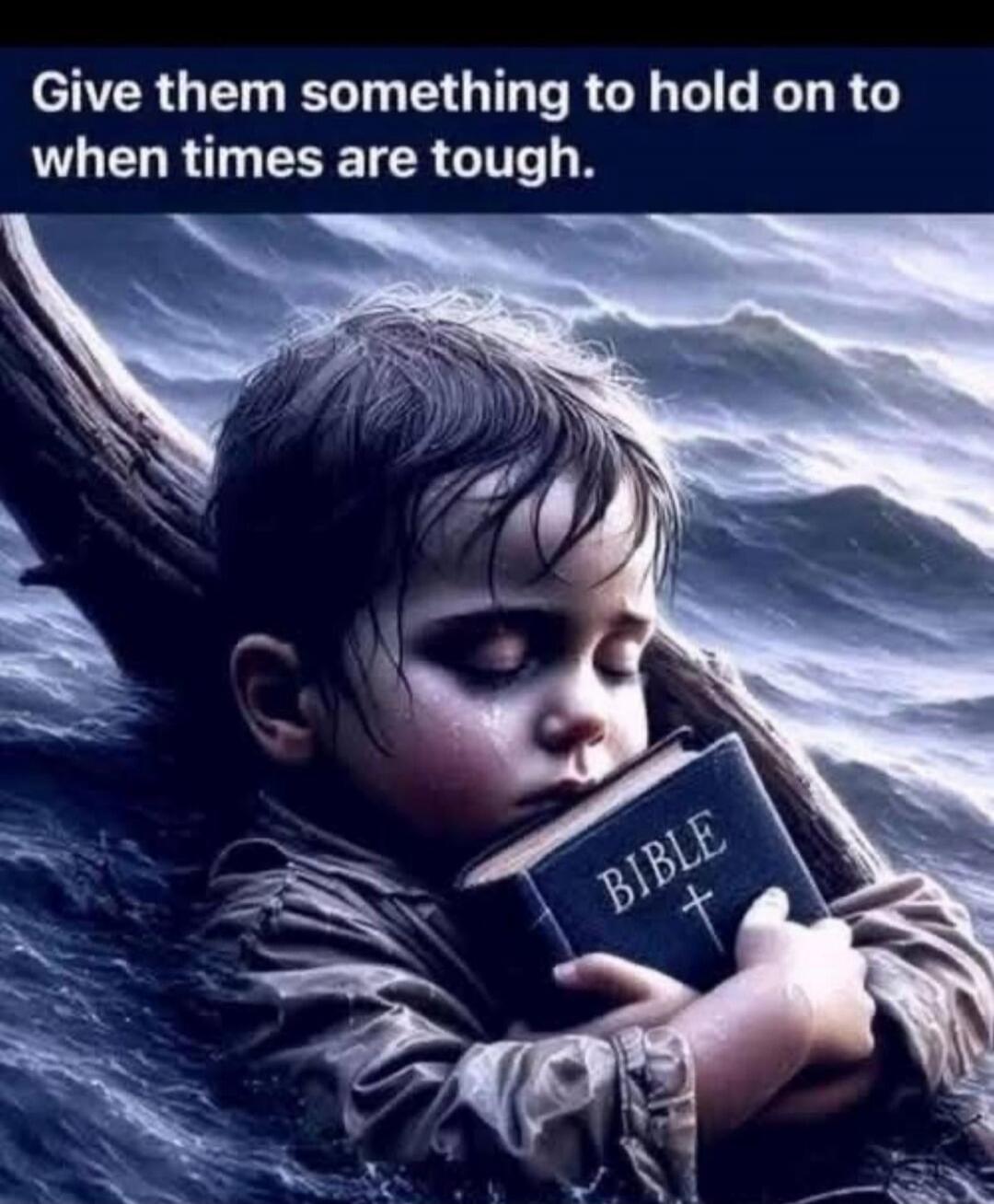 Give them something to hold on to when times are tough.