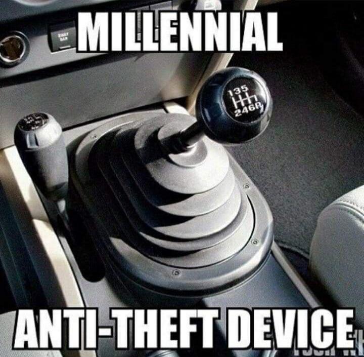 MILLENNIAL ANTI-THEFT DEVICE