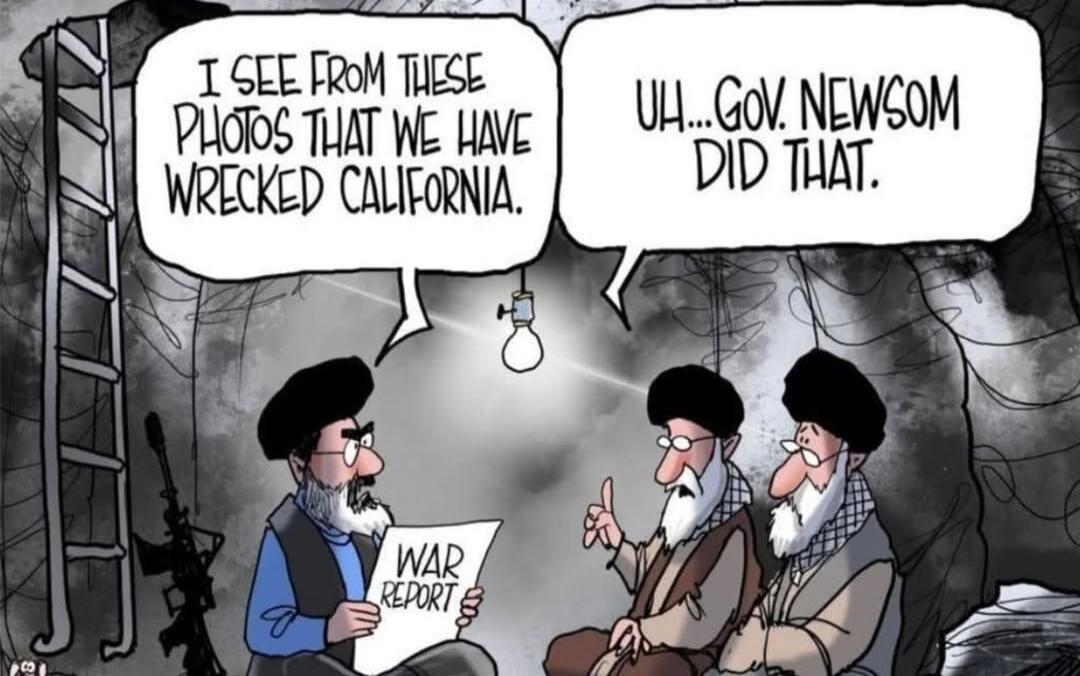 I see from these photos that we have wrecked California. Uh... Gov. Newsom did that. War Report.