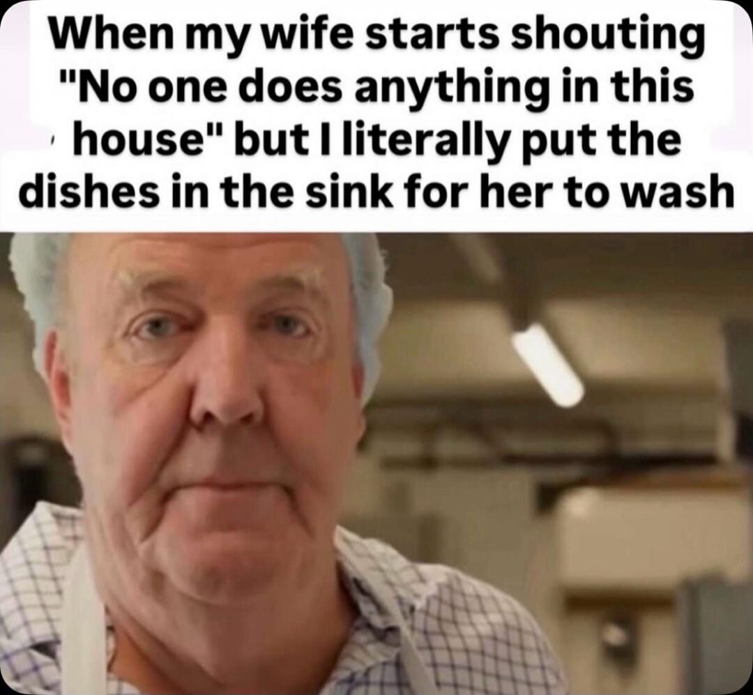 When my wife starts shouting 