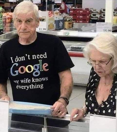 v wife knows everything